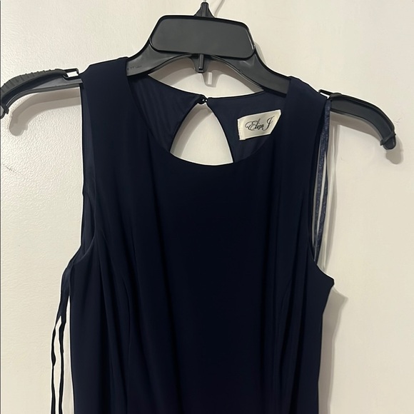 Eliza‎ J Navy Blue Maxi Sleeveless Dress Size 2 - Picture 10 of 11